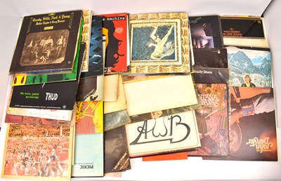 Lot 225 - ROCK AND POP; over forty-five albums to...