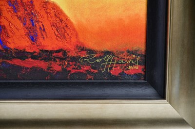 Lot 1589 - ROLF HARRIS 1930-2023); print on canvas 'ULURU...
