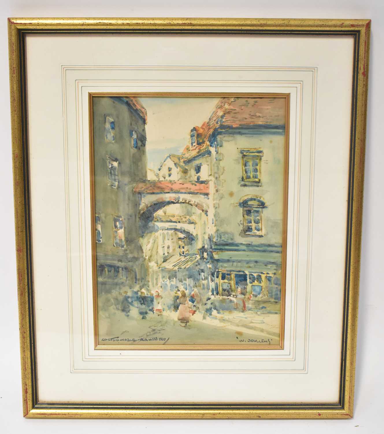 Lot 492 - VICTOR NOBLE RAINBIRD (1888-1936); watercolour,...