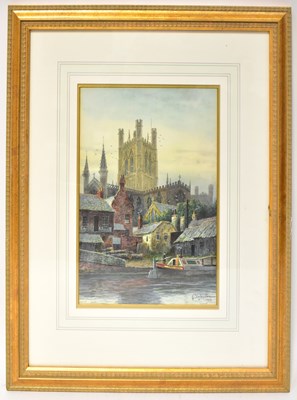 Lot 500 - ALBERT DUNINGTON (1860-1928); watercolour,...