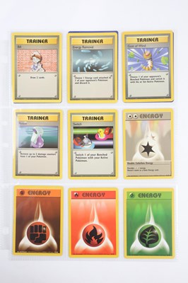 Lot 120 - POKEMON; Base Set, full collection of 102...