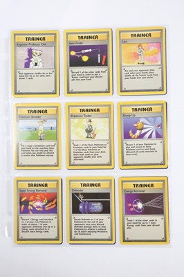 Lot 120 - POKEMON; Base Set, full collection of 102...