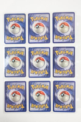 Lot 120 - POKEMON; Base Set, full collection of 102...