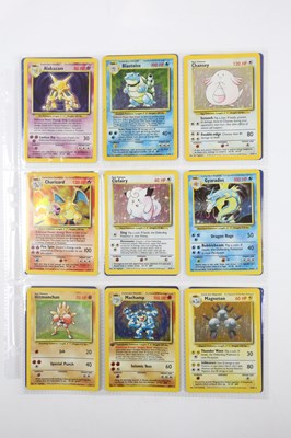 Lot 120 - POKEMON; Base Set, full collection of 102...