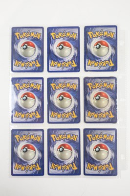 Lot 120 - POKEMON; Base Set, full collection of 102...