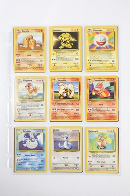Lot 120 - POKEMON; Base Set, full collection of 102...