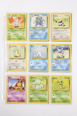 Lot 120 - POKEMON; Base Set, full collection of 102...