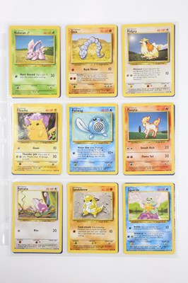 Lot 120 - POKEMON; Base Set, full collection of 102...