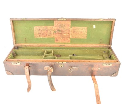 Lot 111 - WESTLEY RICHARDS & CO; a 19th century oak and...