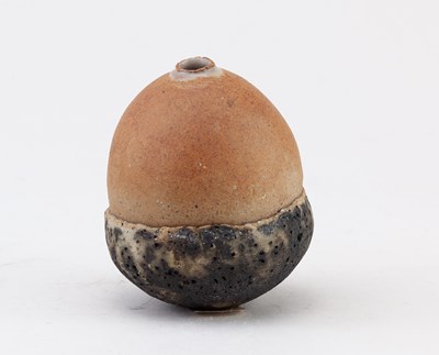 Lot 28 - ALAN WALLWORK (1931-2019); a stoneware acorn...