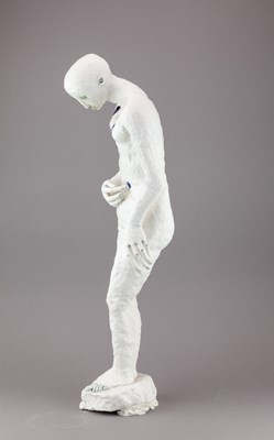 Lot 80 - CLAIRE CURNEEN (born 1968); a tall porcelain...