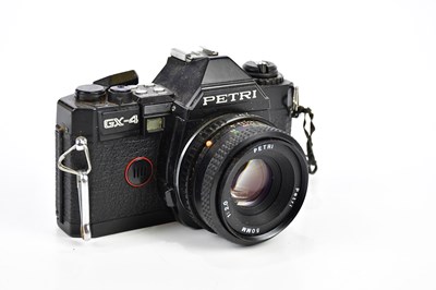 Lot 450 - Two 35mm SLR cameras, comprising a Contax 139...