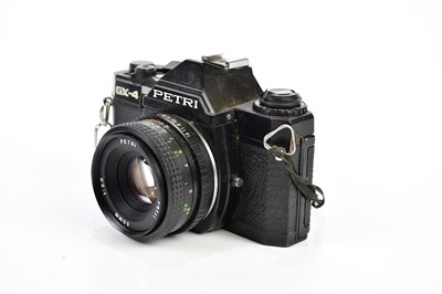 Lot 450 - Two 35mm SLR cameras, comprising a Contax 139...