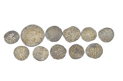 Lot 2569 - MEDIEVAL COINS; an Edward III silver long...