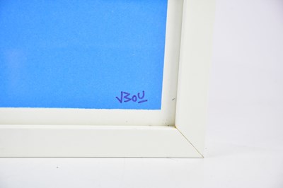 Lot 1660 - JBOY; colour screen print with hand applied...