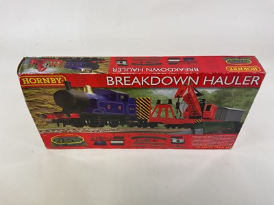 Lot 409 - HORNBY; a Hornby Breakdown Hauler train set,...