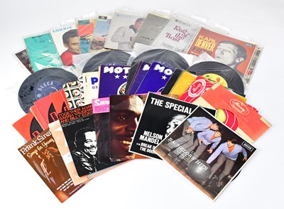 Lot 286 - A collection of 45rpm singles to include The...