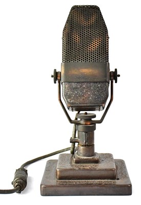 Lot 112 - A BBC Marconi ribbon microphone type AXBT,...