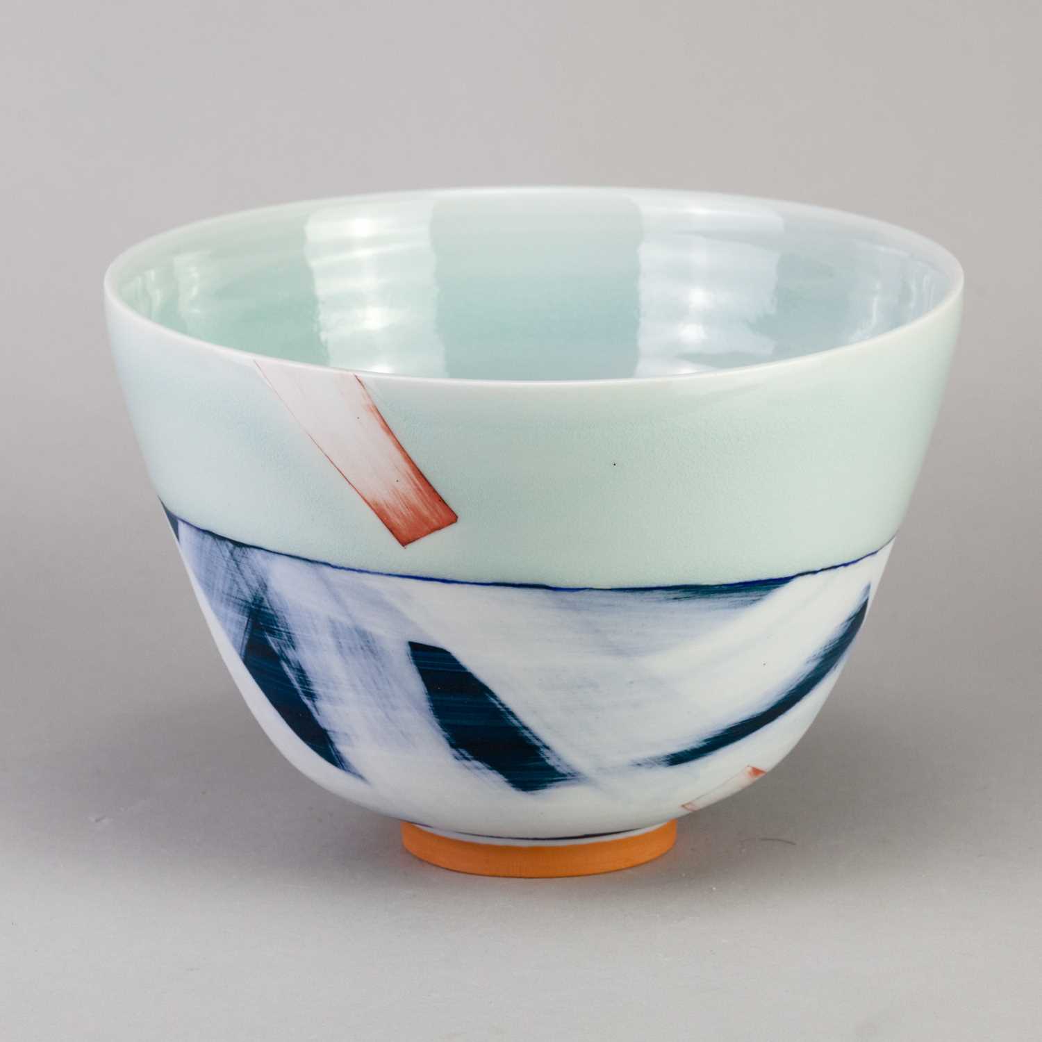 Lot 6 - ADAM FREW (born 1981); a deep porcelain bowl...