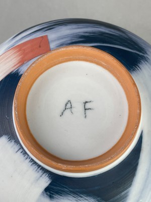 Lot 6 - ADAM FREW (born 1981); a deep porcelain bowl...