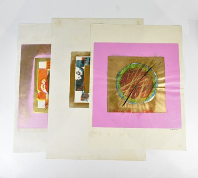 Lot 231 - JOHN SALT (1937-2021), three mixed media...