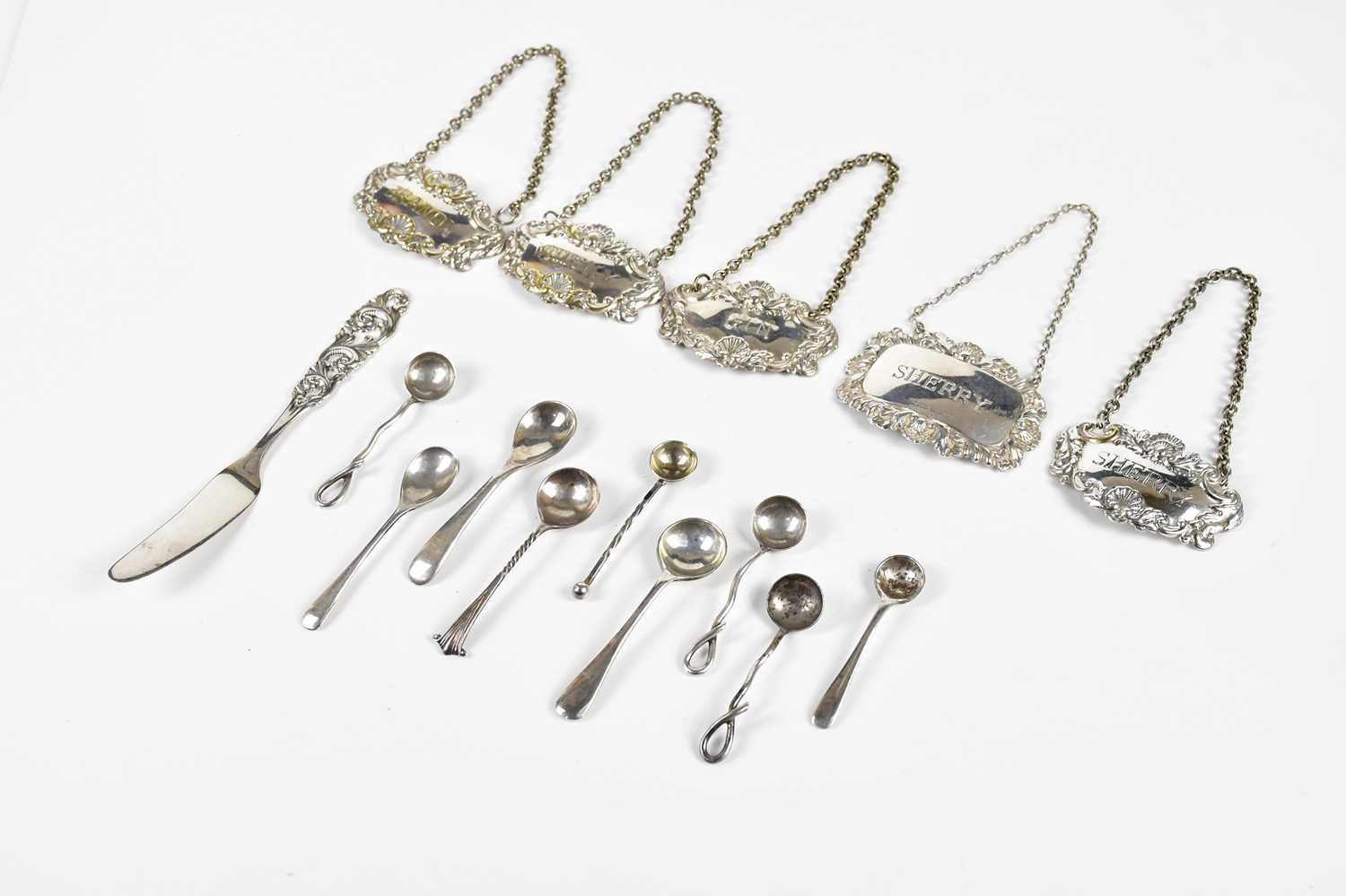 Lot 2321 - HUKIN & HEATH; a trio of Victorian hallmarked...
