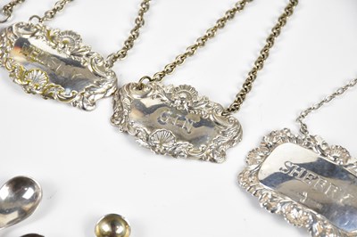 Lot 2321 - HUKIN & HEATH; a trio of Victorian hallmarked...