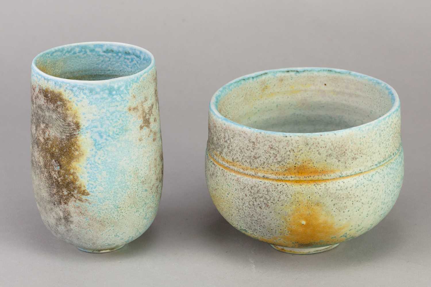 Lot 292 - JACK DOHERTY (born 1948); a porcelain chawan...