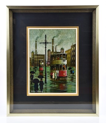 Lot 243 - ARTHUR DELANEY (1927-1987); oil on board, 'The...