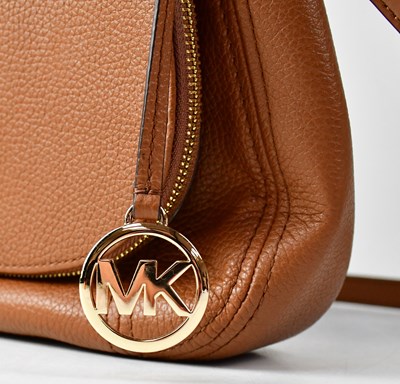 Lot 423 - MICHAEL KORS; a 'Bedford' brown leather...