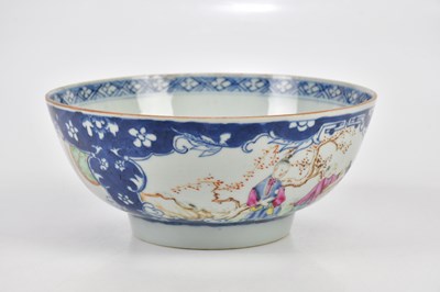 Lot 1181 - A 19th century Chinese Famille Rose footed...