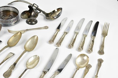 Lot 2024 - A collection of electroplated items including...