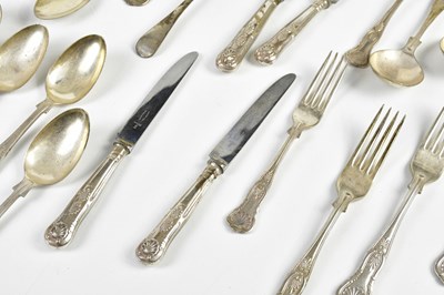 Lot 2024 - A collection of electroplated items including...