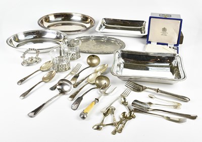 Lot 2024 - A collection of electroplated items including...