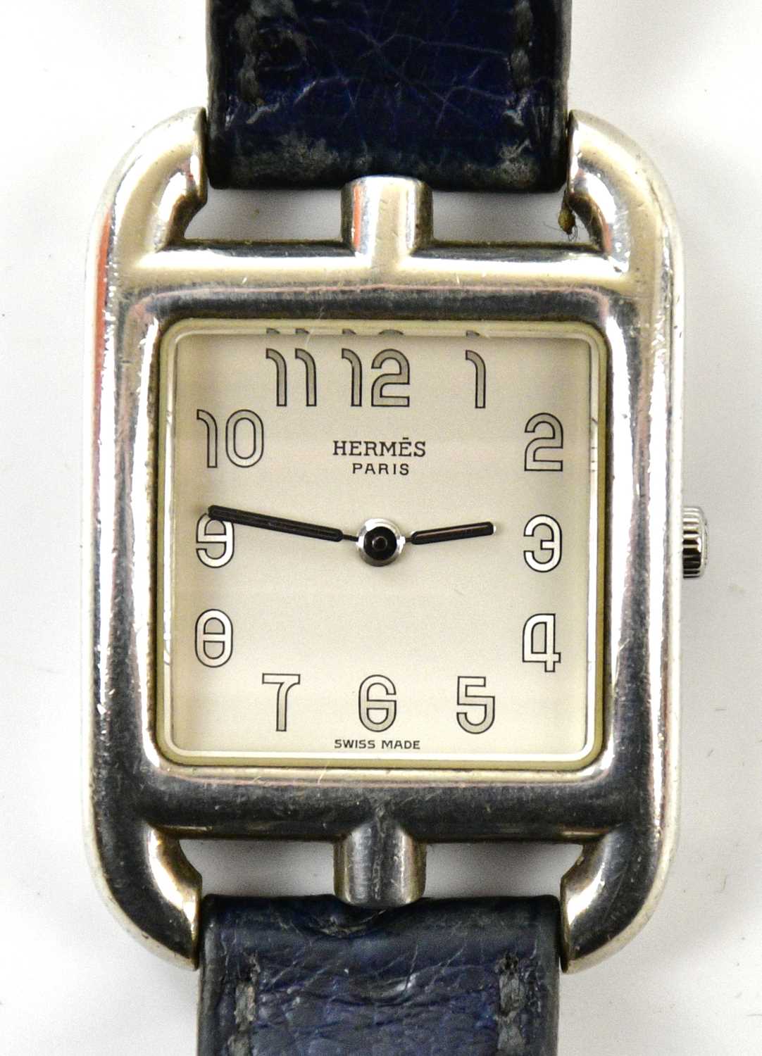 Lot 801 - HERMÈS; a stainless steel Cape Cod Nantucket...