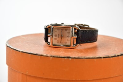 Lot 801 - HERMÈS; a stainless steel Cape Cod Nantucket...