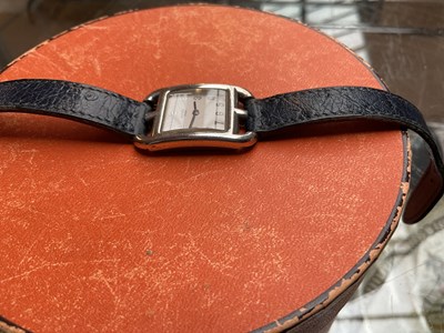 Lot 801 - HERMÈS; a stainless steel Cape Cod Nantucket...