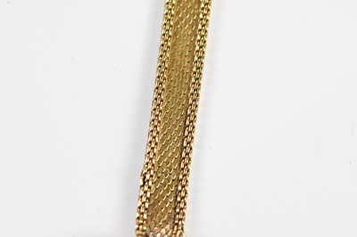 Lot 616 - ACCURIST; a lady's vintage 9ct yellow gold...