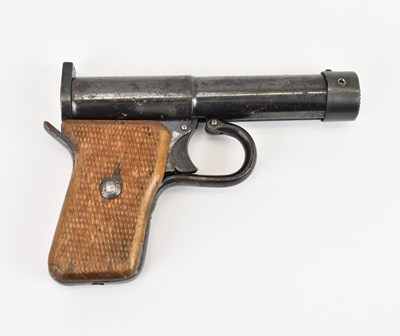 Lot 419 - A German .177 Tell II air pistol, circa 1920s,...