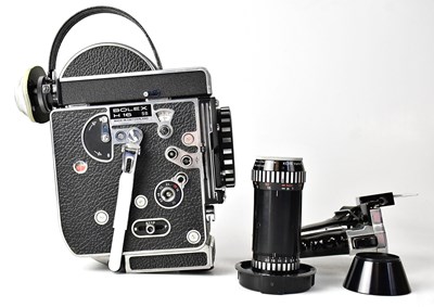 Lot 520 - BOLEX; an H16 SB cine camera, with accessories...