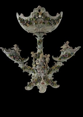 Lot 488 - A large late 19th century Continental floral...