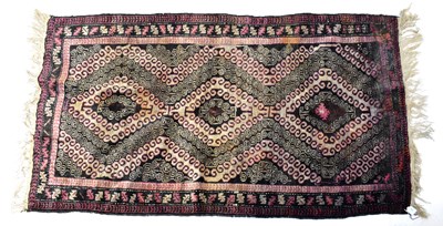 Lot 105 - A hand-knotted Afghanistan and Turkmenistan...