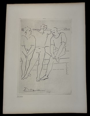 Lot 217 - PABLO PICASSO; a Grace and Movement limited...