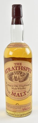 Lot 214 - WHISKY; a bottle of The Strathspey Finest Old...