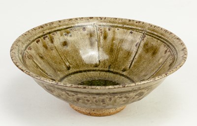 Lot 332 - JIM MALONE (born 1946); a stoneware bowl...