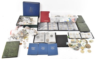 Lot 832 - A quantity of assorted foreign and pre-decimal...