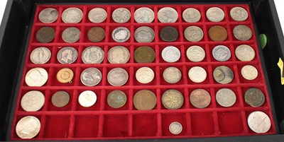 Lot 817 - A quantity of mixed all world coins including...