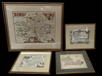 Lot 275 - A 19th century map of Buckinghamshire and...