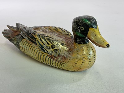 Lot 88 - A wooden decoy type duck.