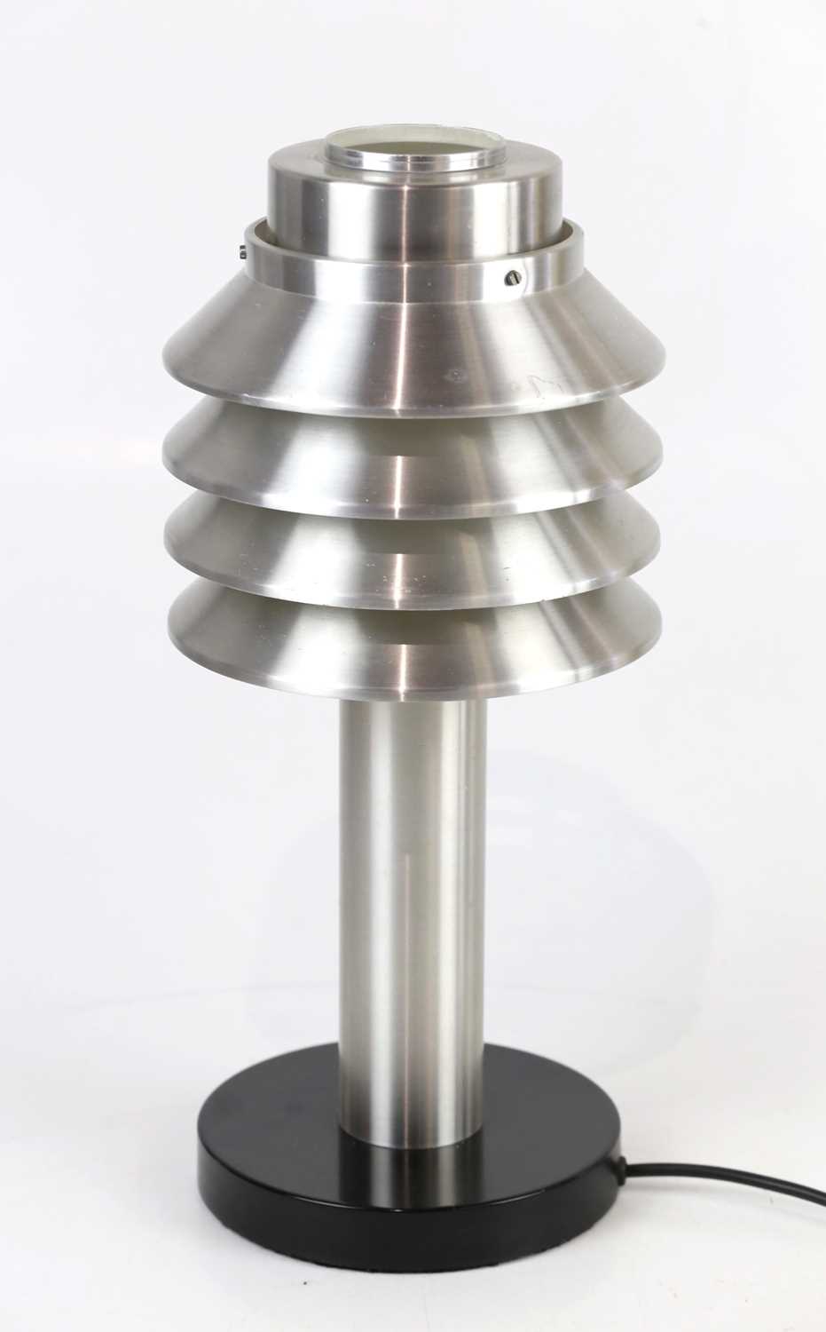 Lot 2055 - HANS-AGNE JAKOBSSON; a retro aluminium desk...